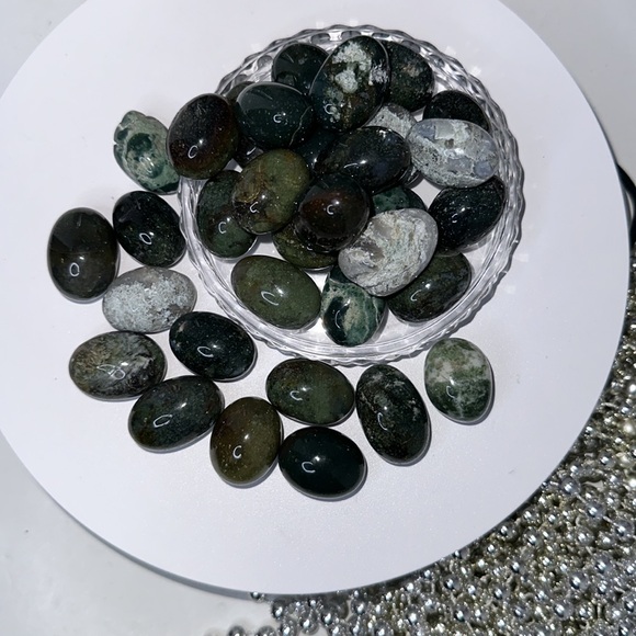 Moss Agate Tumbles 1/2 kg - MOSSAGATETUMB - Picture 5 of 10